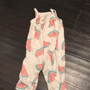 Cute summer baby romper